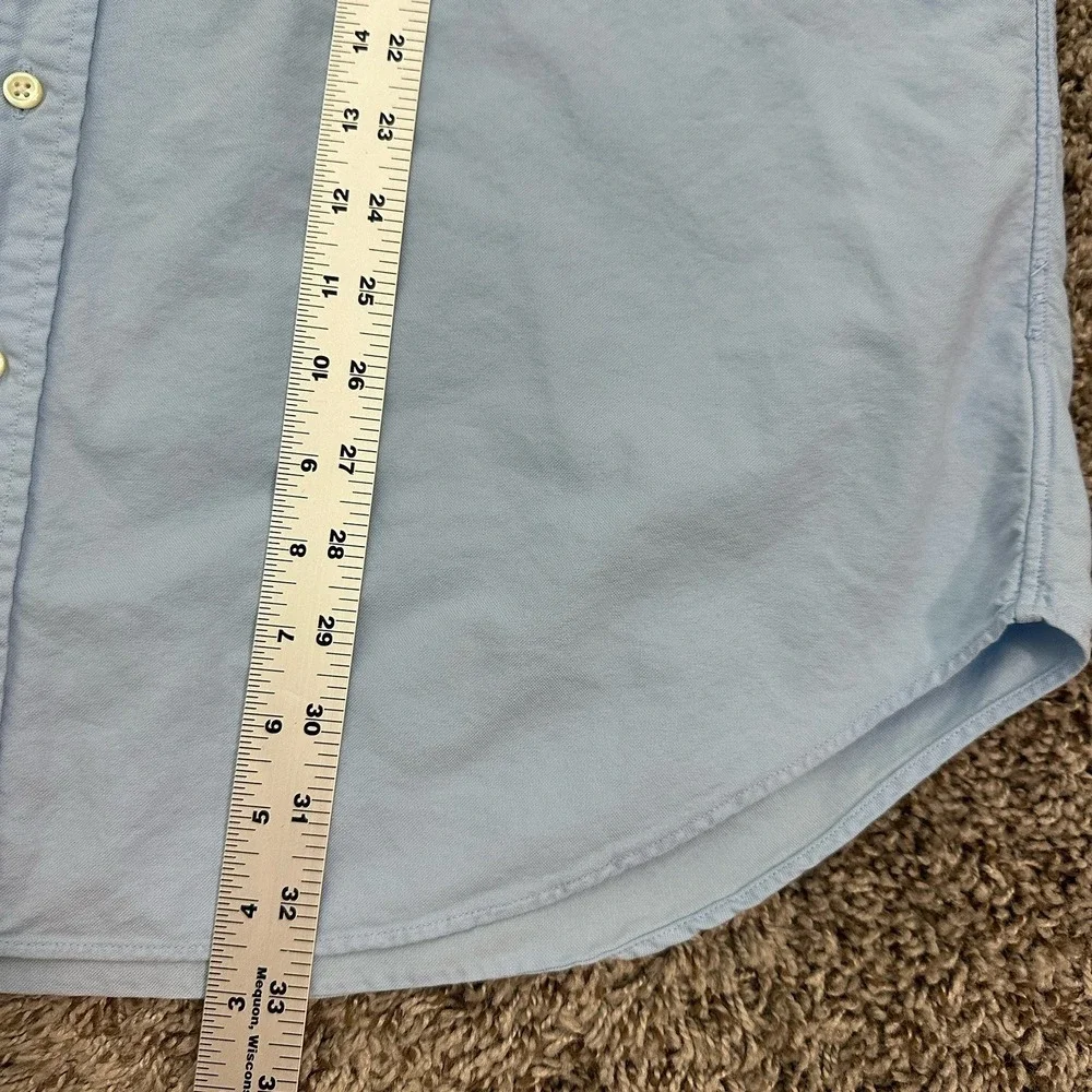Polo Ralph Lauren Mens LT Large Tall Blue Oxford Button Down Shirt Preppy